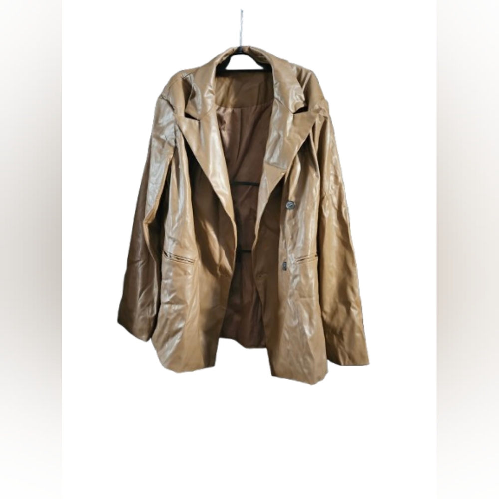 Women's XL Coffee-Colored Jacket